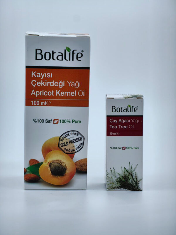 Botalife Doğal Kayısı Çekirdeği ve Çay Ağacı Yağı